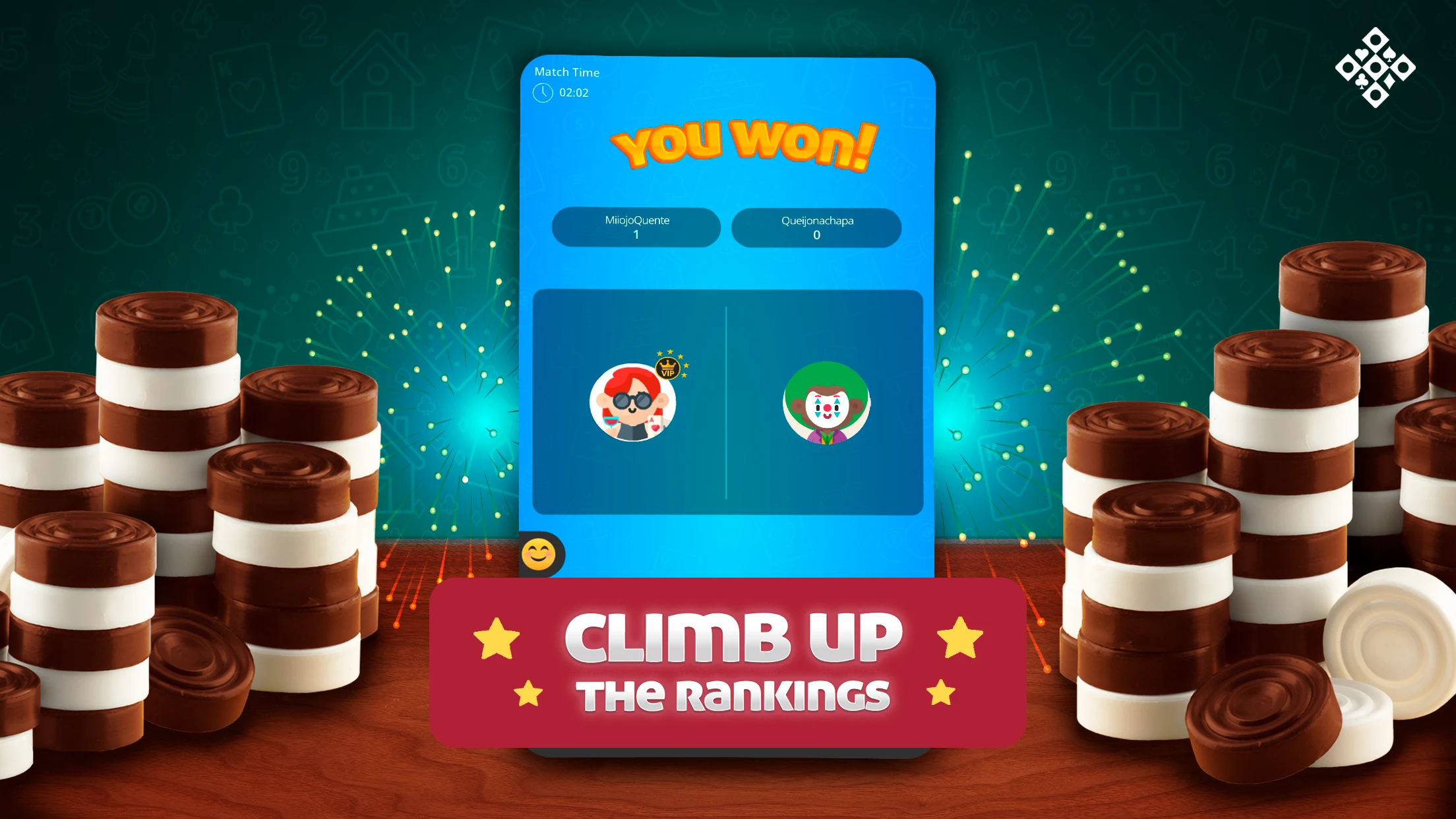 Checkers Online: board game screenshot